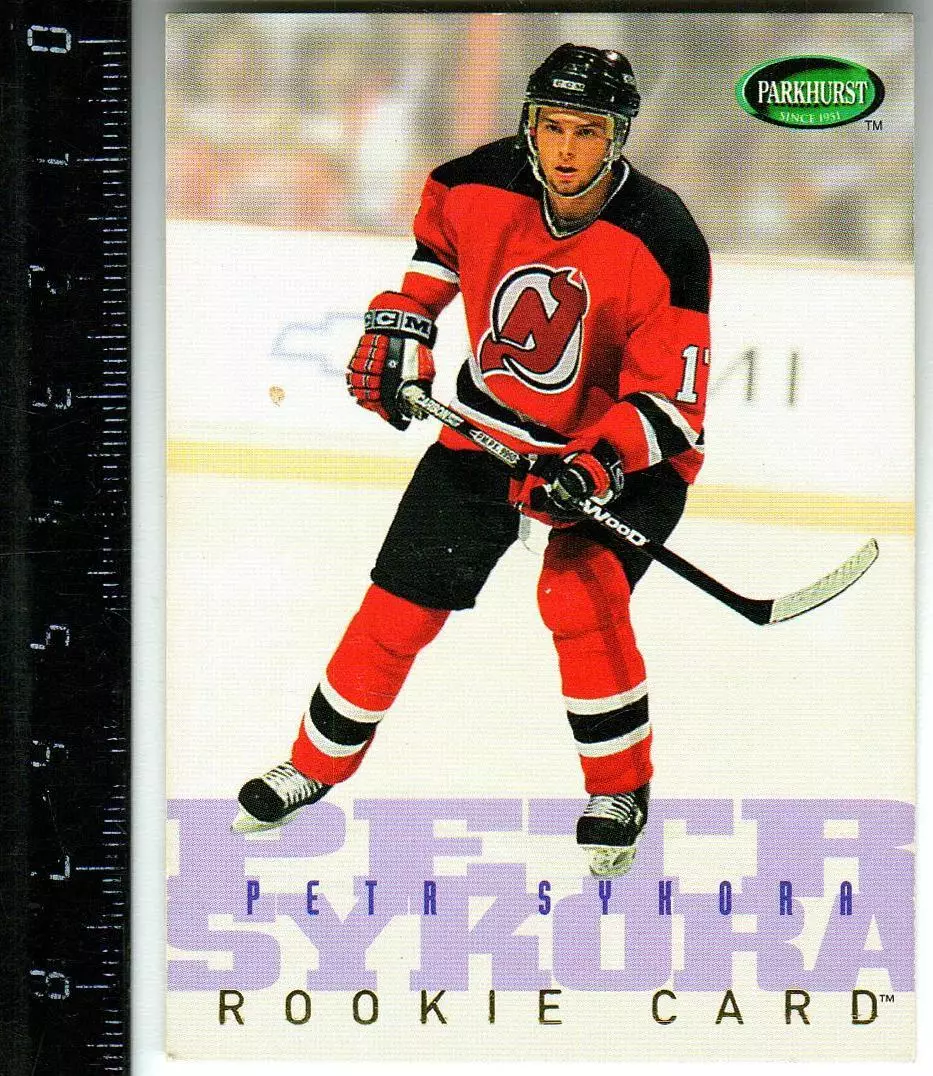 Petr Sykora New Jersey Devils / Петр Сикора Нью-Джерси Девилз 1995 ROOKIE CARD