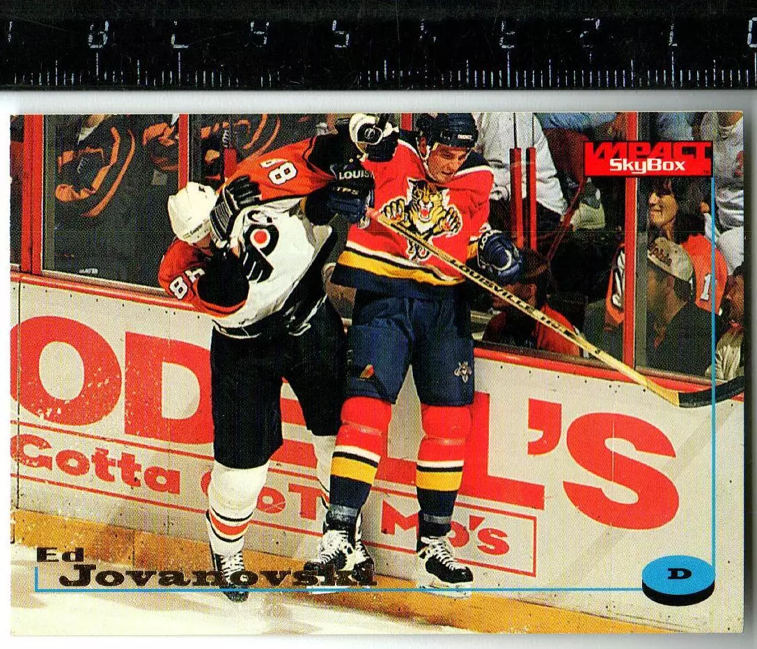 Эд Жовановски Флорида Пантерз / Ed Jovanovski Florida Panthers 1996 Fleer/SkyBox