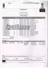 Чемпионат мира по хоккею IV дивизион Сборная Армении Состав команды 13.04.2025