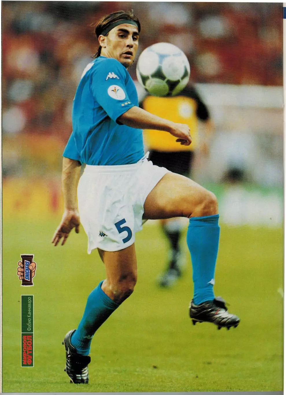 Мировой футбол Август 2000 / Л.Фигу Г.Батистута Д.Трезиге История ЧЕ 1980–1988 3