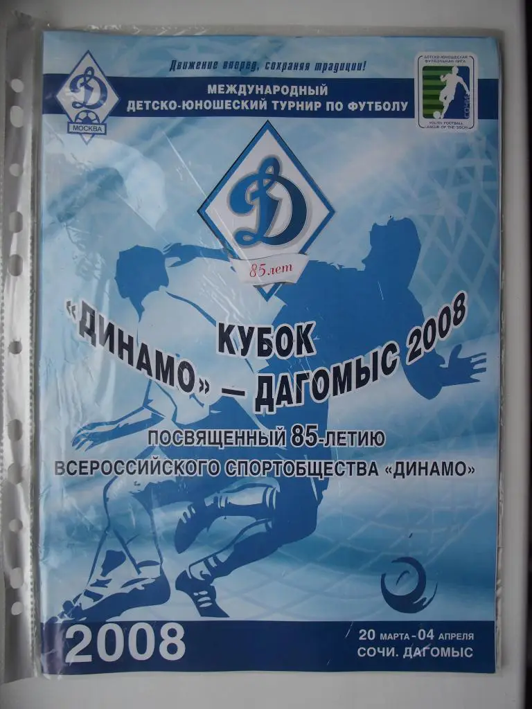 Кубок Динамо-Дагомыс 2008. Турнир к 85-летию ВФСО Динамо. 20.03-04.04.2008 г.
