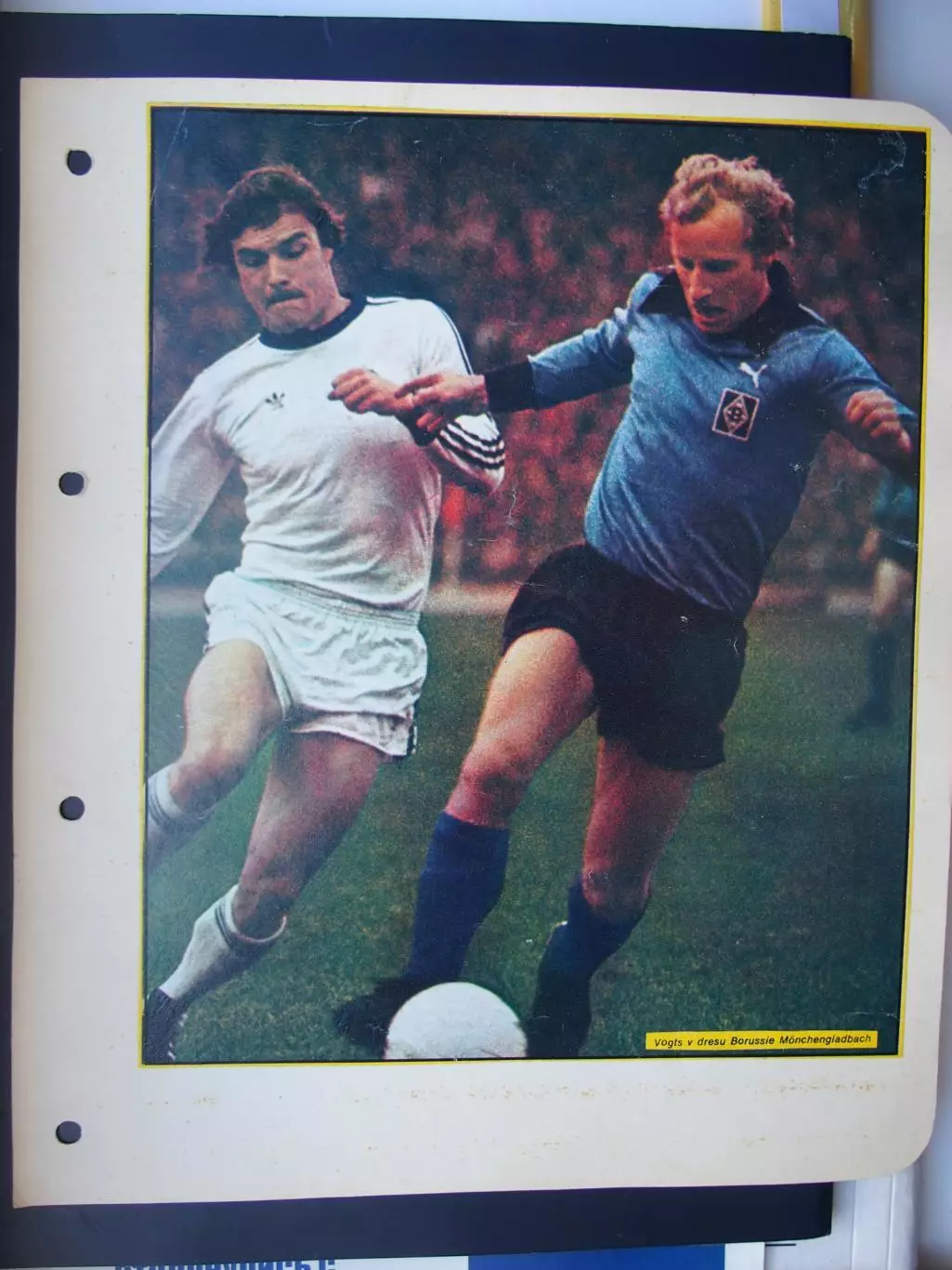 Б. Фогтс (сб. ФРГ).1970-е. Ж-л Стадион (Старт?). Наклеено на картон.