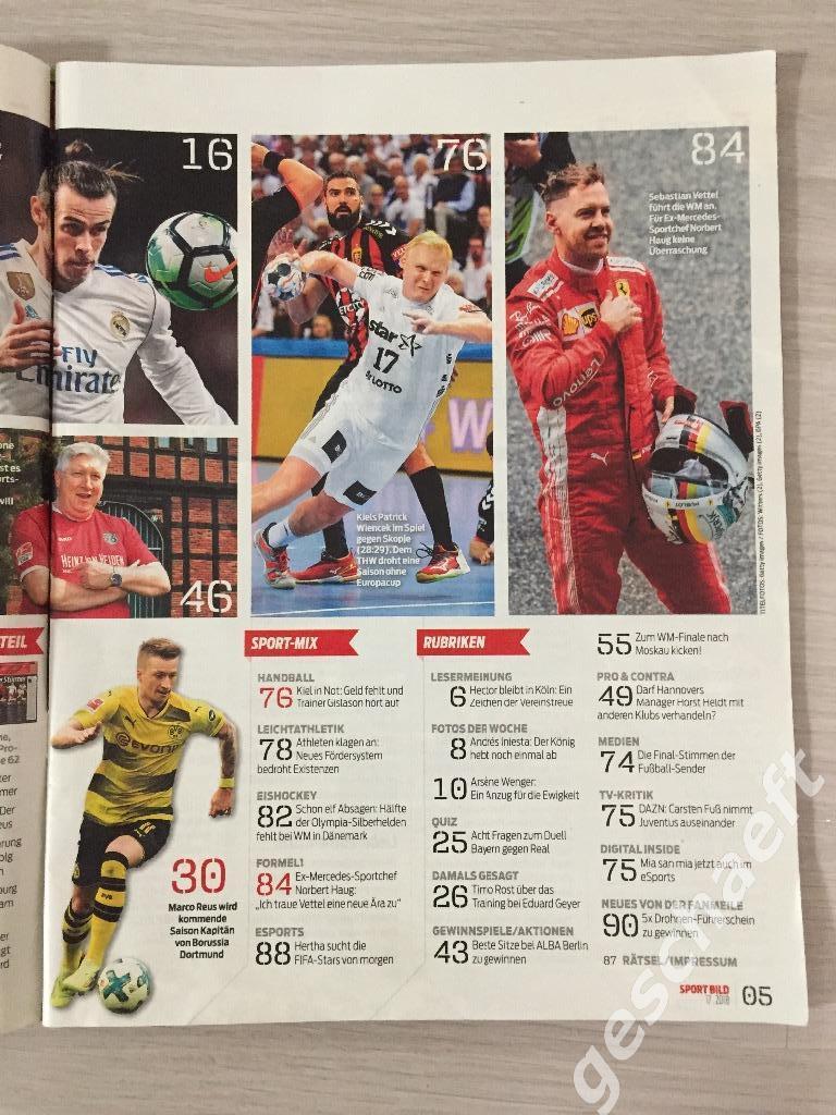 Sport Bild № 17, 25 апреля 2018 2