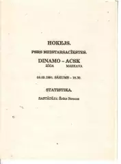 1991 Хоккей Динамо Рига - ЦСКА (08.03)