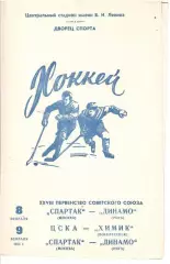 1974 Хоккей Спартак Москва - Динамо Рига - ЦСКА - Химик