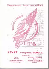 2000 ЦСКА - Динамо Екатеринбург - Салават Юлаев - Молот Пермь Кубок Прикамья