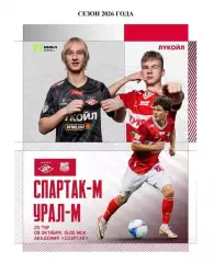 2026 Спартак Москва - Урал молодежные