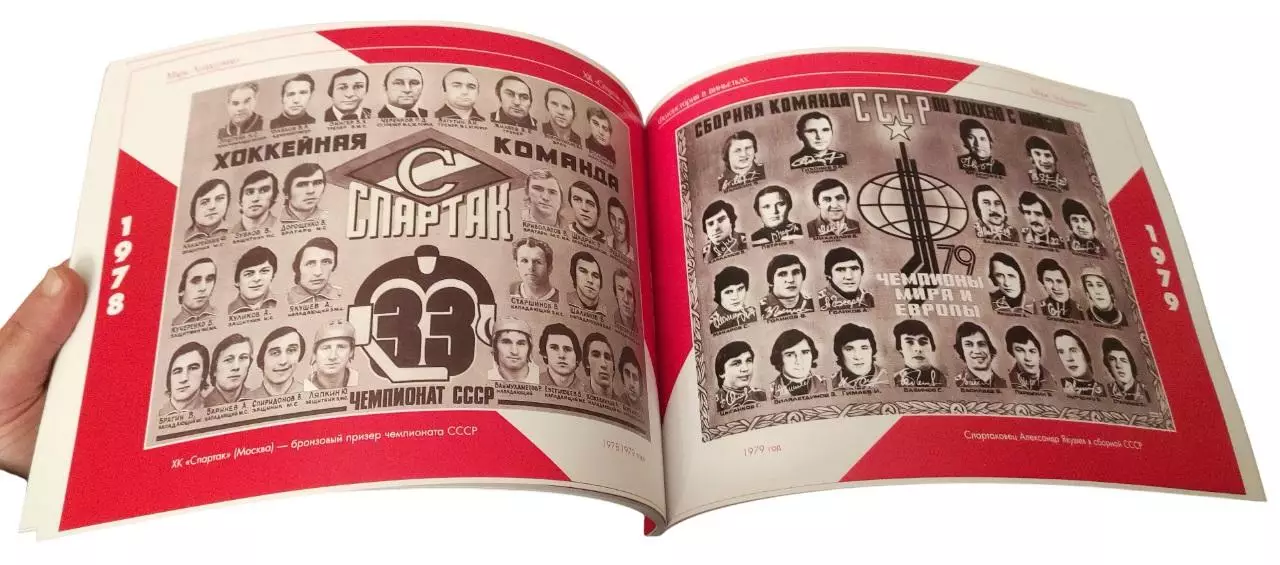 2025 М.Лейдерман Спартак Москва Уникальный фото-альбом 64 страниц 21 на 31 см 4