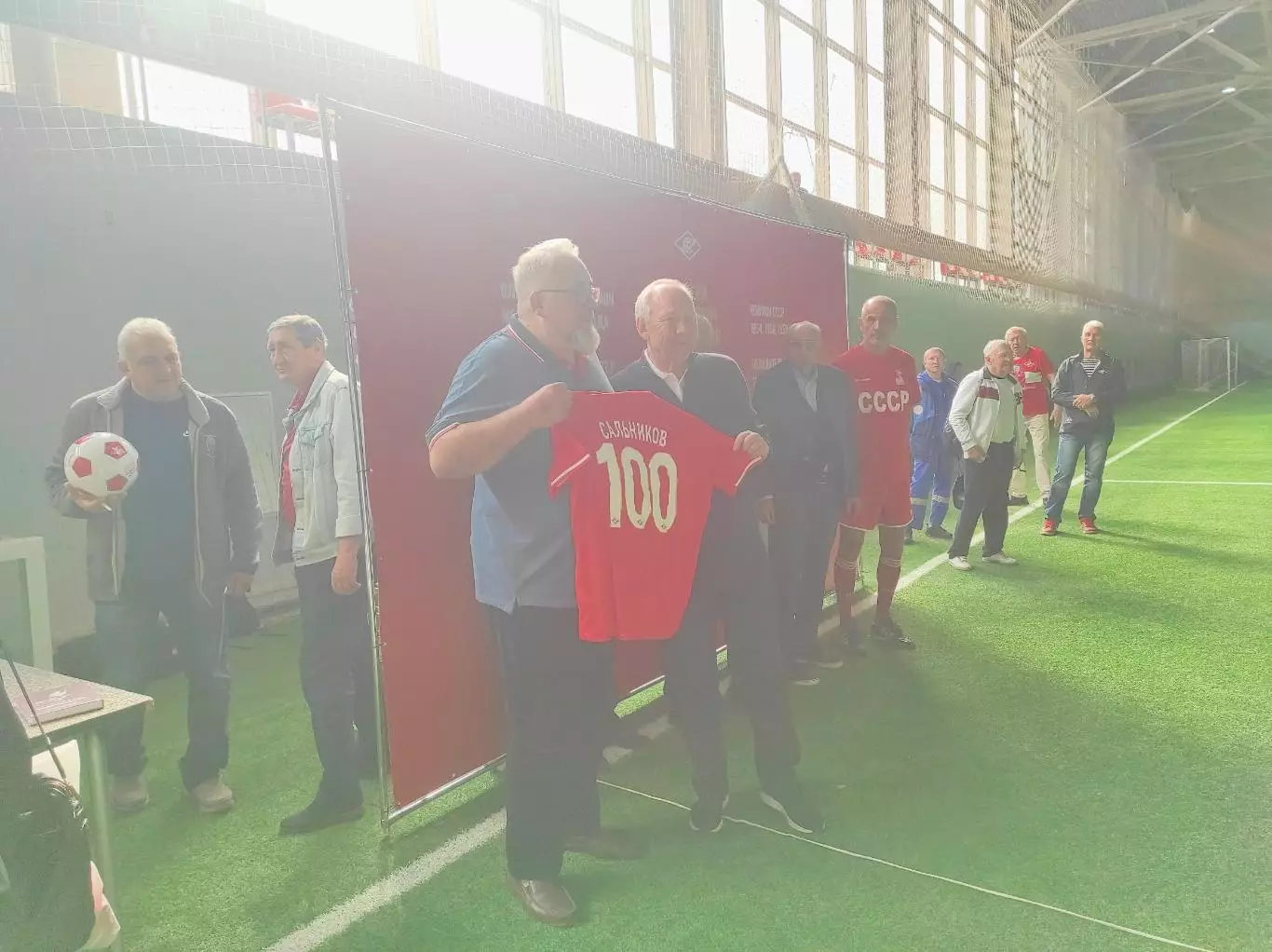 2025 Спартак Москва - Сборная СССР(Россия) ТМ 100 лет Сальникову.Официальная 2