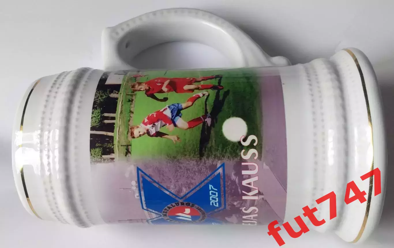 Кружка пивная Латвия Спортивный клуб Металлург Лиепая... 3