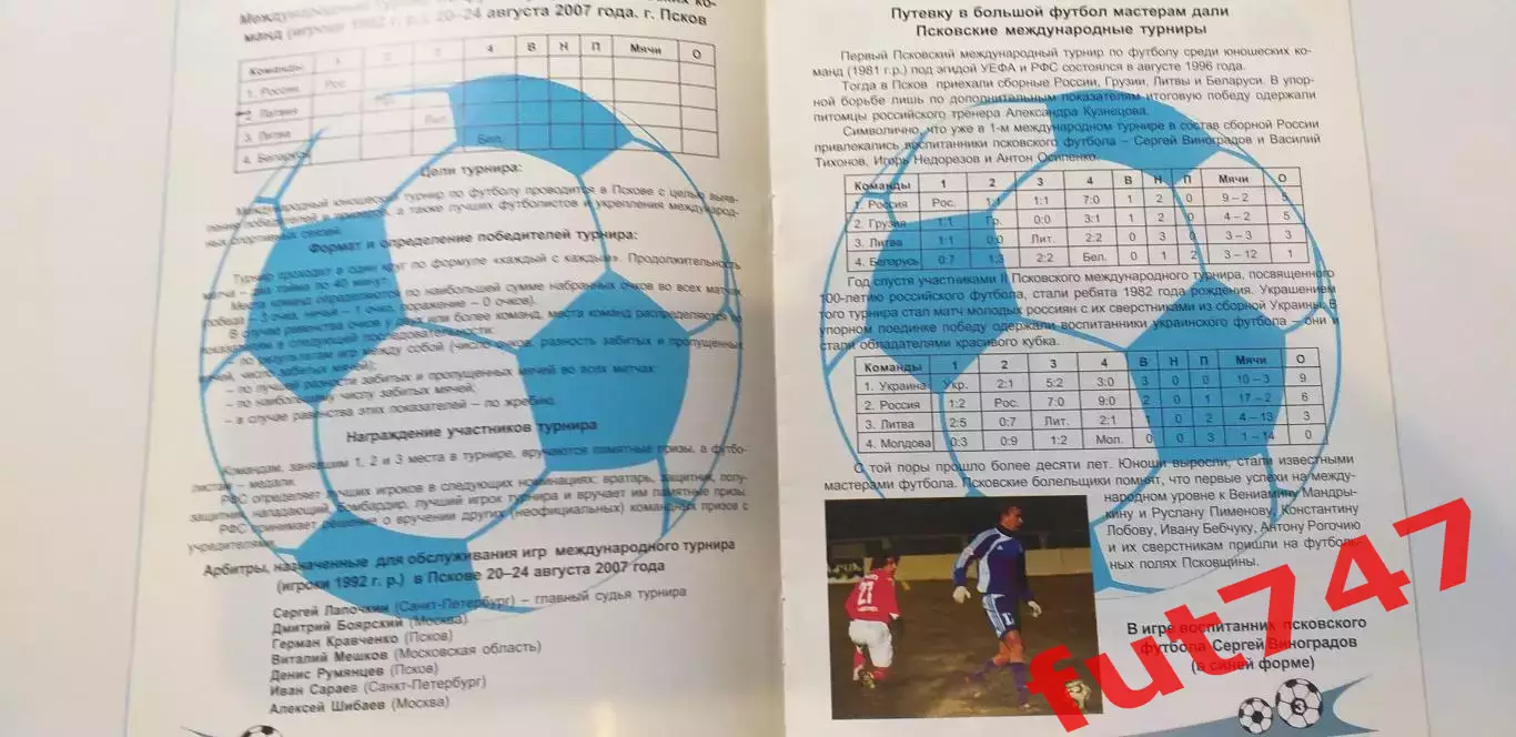 2007 год Международный турнир сборных 1992 г.р......Псков 1