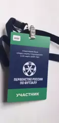 карточка участника соревнований.....2025 год