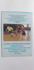 Чернево 2013 год 3-й марафон по мини-футболу....