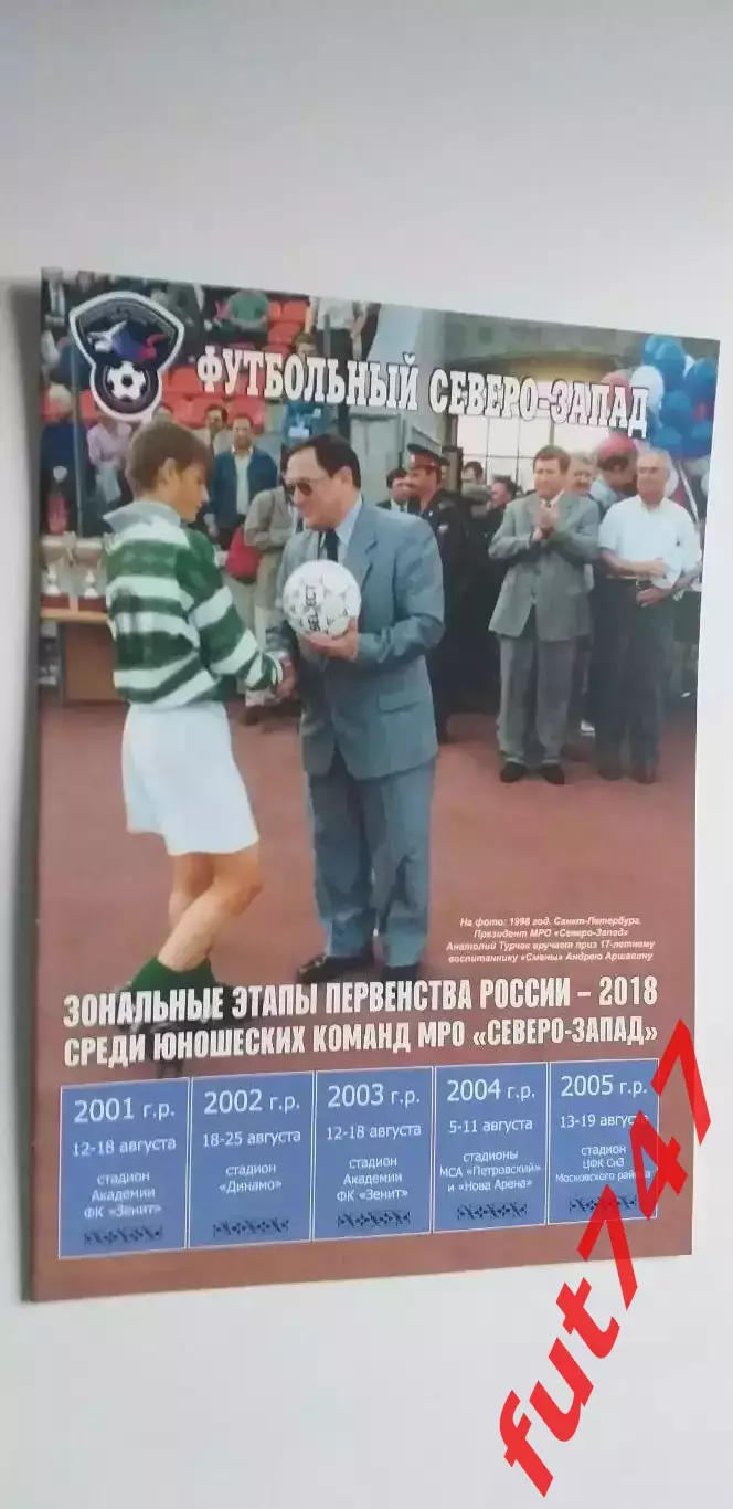 Футбольный северо-запад 2018 год юноши.