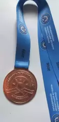 футбольная медаль МРО Северо-Запад......