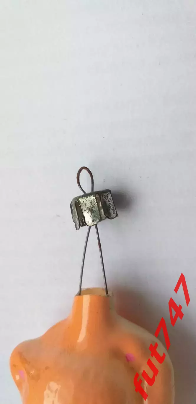 СССР елочная игрушка старая.......мишка на березе 2
