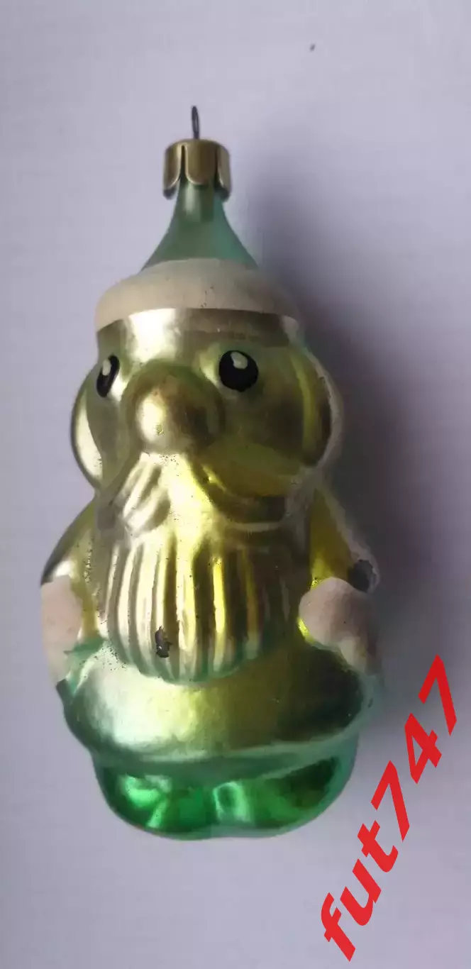 елочная игрушка СССР........дед мороз......хорошая
