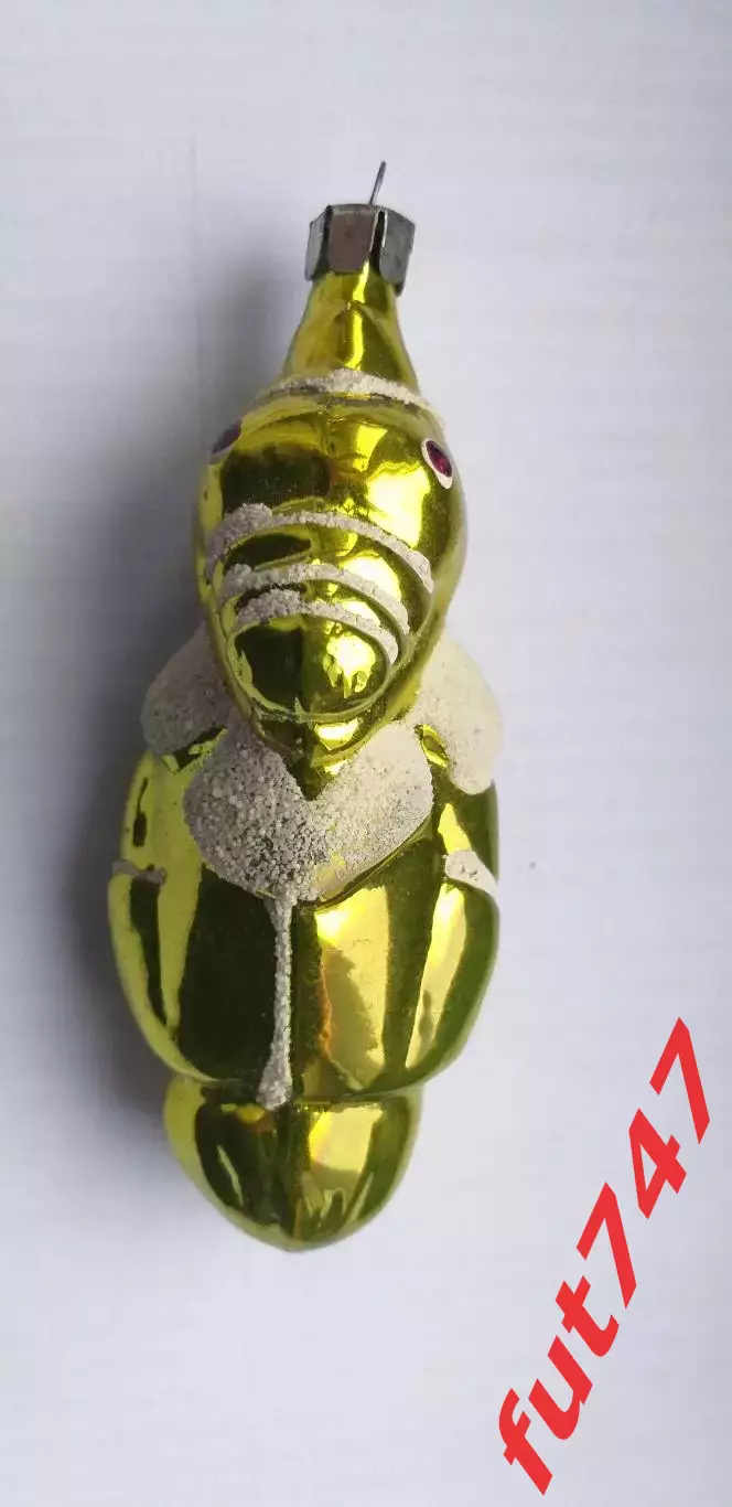 елочная игрушка СССР.....Крокодил Гена ...хорошая......
