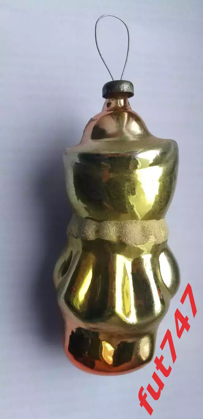 елочная игрушка СССР ..... кот в сапогах.....редкий.... 2