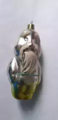 елочная игрушка СССР старик дед из набора Курочка Ряба.....