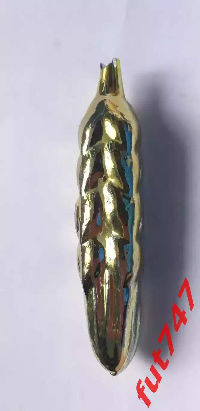 елочная игрушка СССР старая ....(стекло) 1950-е..колос зерна....