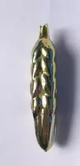 елочная игрушка СССР старая ....(стекло) 1950-е..колос зерна....