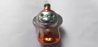 елочная игрушка СССР...обезьянка......