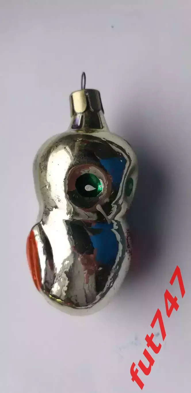 СССР елочная игрушка старая....сова