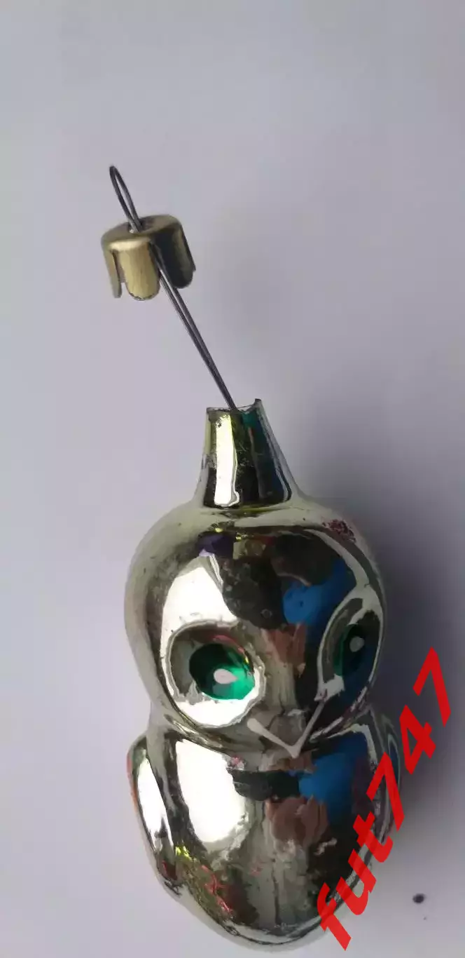 СССР елочная игрушка старая....сова 1