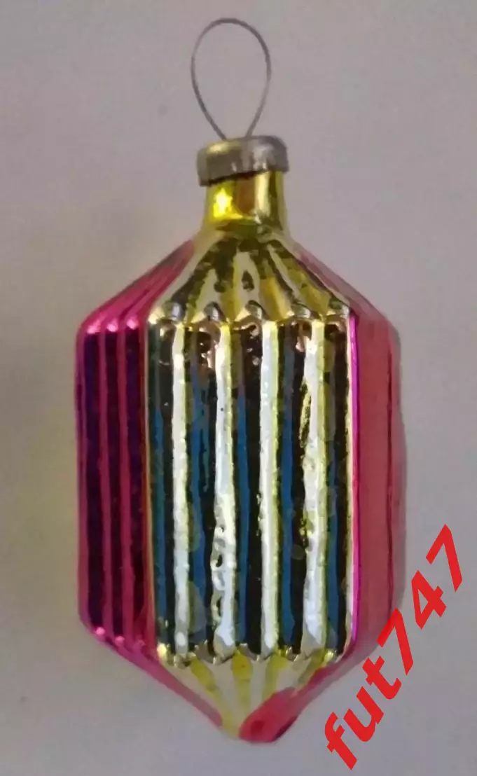 СССР елочная игрушка фонарик.......