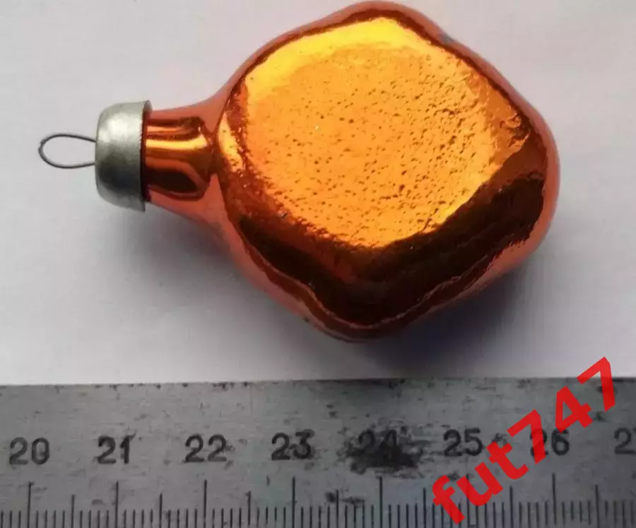 оригинальная красивая елочная игрушка СССР 1