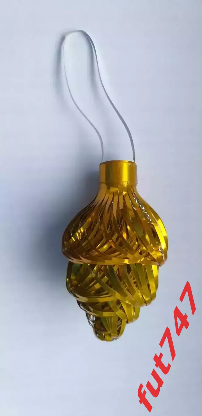 СССР елочная игрушка из фольги.....