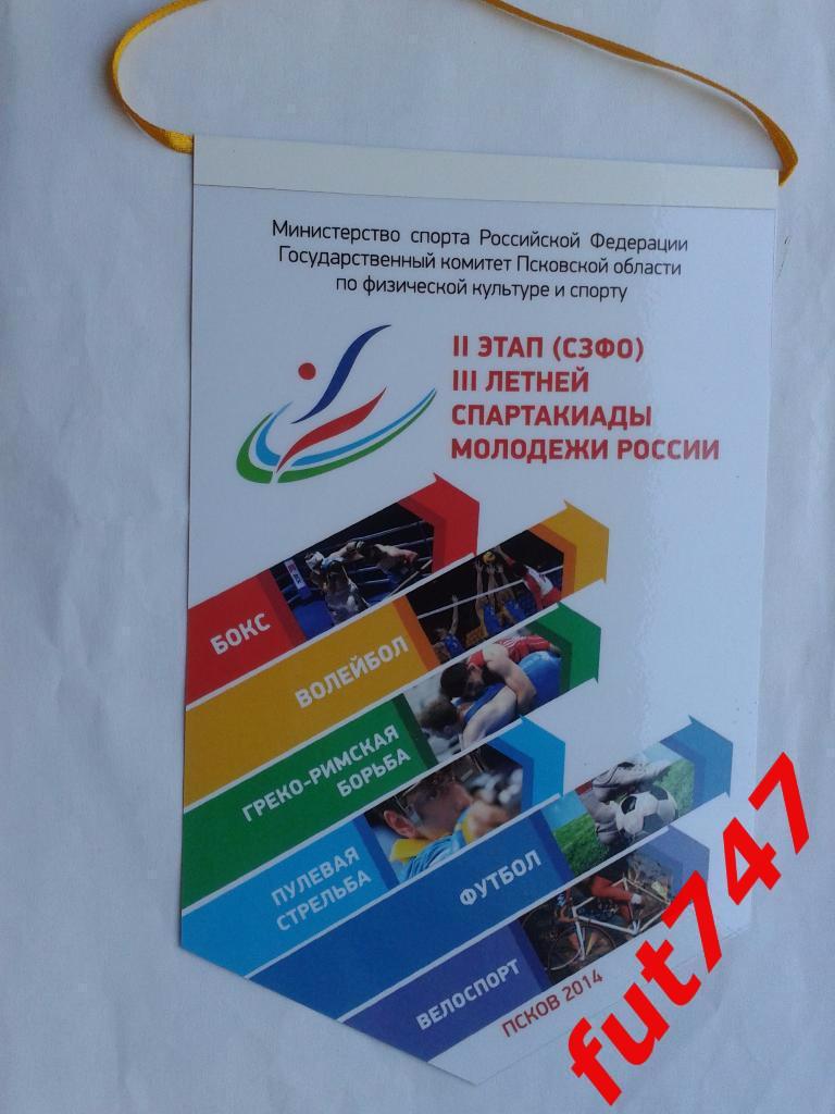 Вымпел Псков 2014 год Спартакиада....