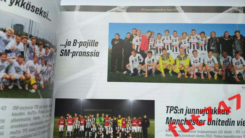 2014 г. юношеский футбол ФК ТПС г .Турку Финляндия 1
