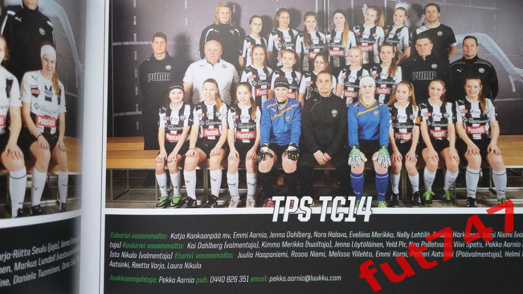2014 г. юношеский футбол ФК ТПС г .Турку Финляндия 6