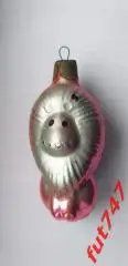 елочная игрушка СССР ........лев с гривой