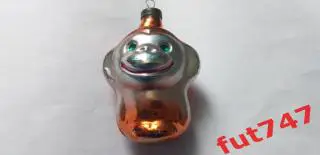 елочная игрушка СССР...обезьянка