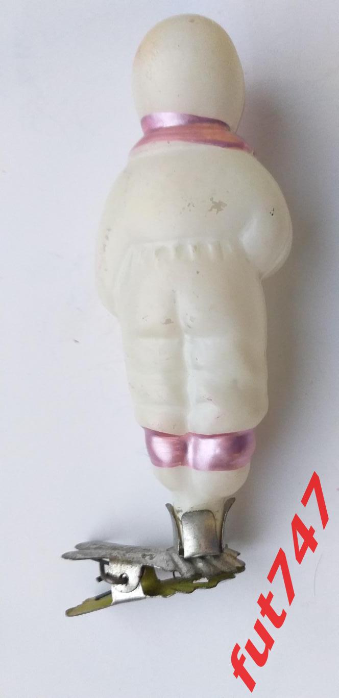советская ёлочная игрушка девочка с погремушкой 3