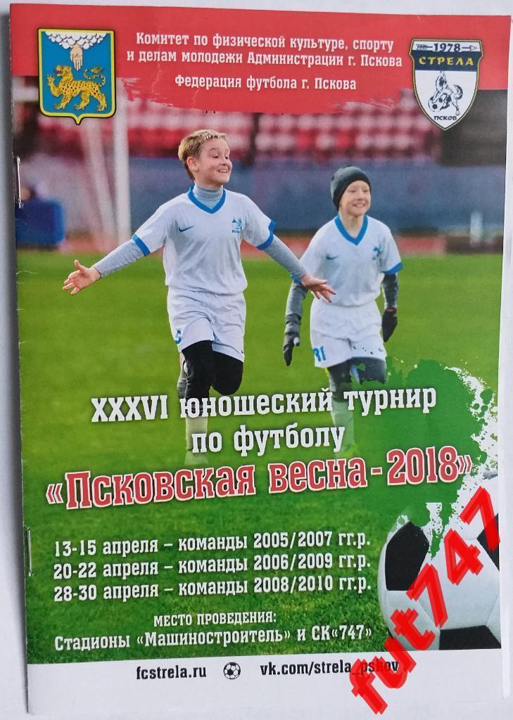 юноши 2010 и 2008 г.р.Псковская весна 2018