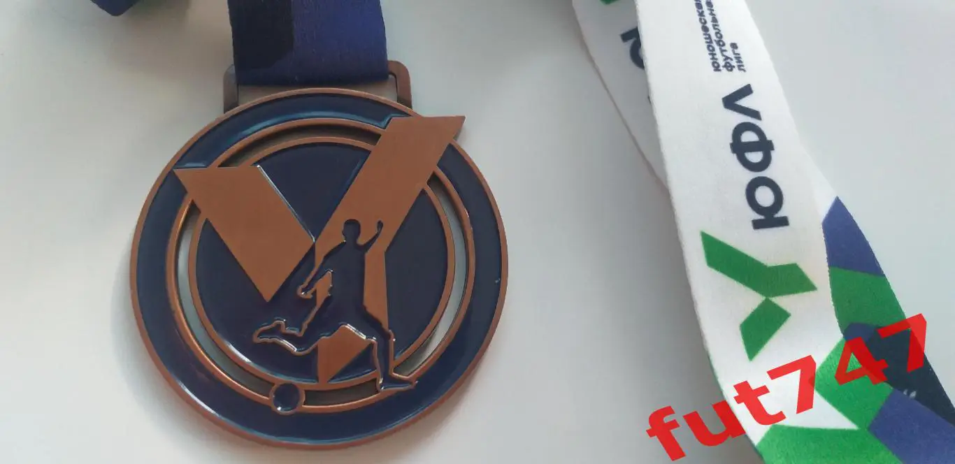 футбольная медаль ЮФЛ 1