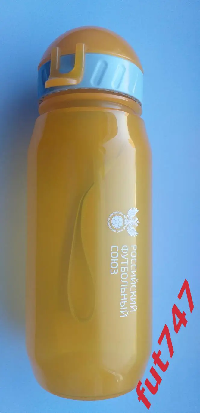 Бутылка для воды спортивная 400 мл,российский футбольный союз