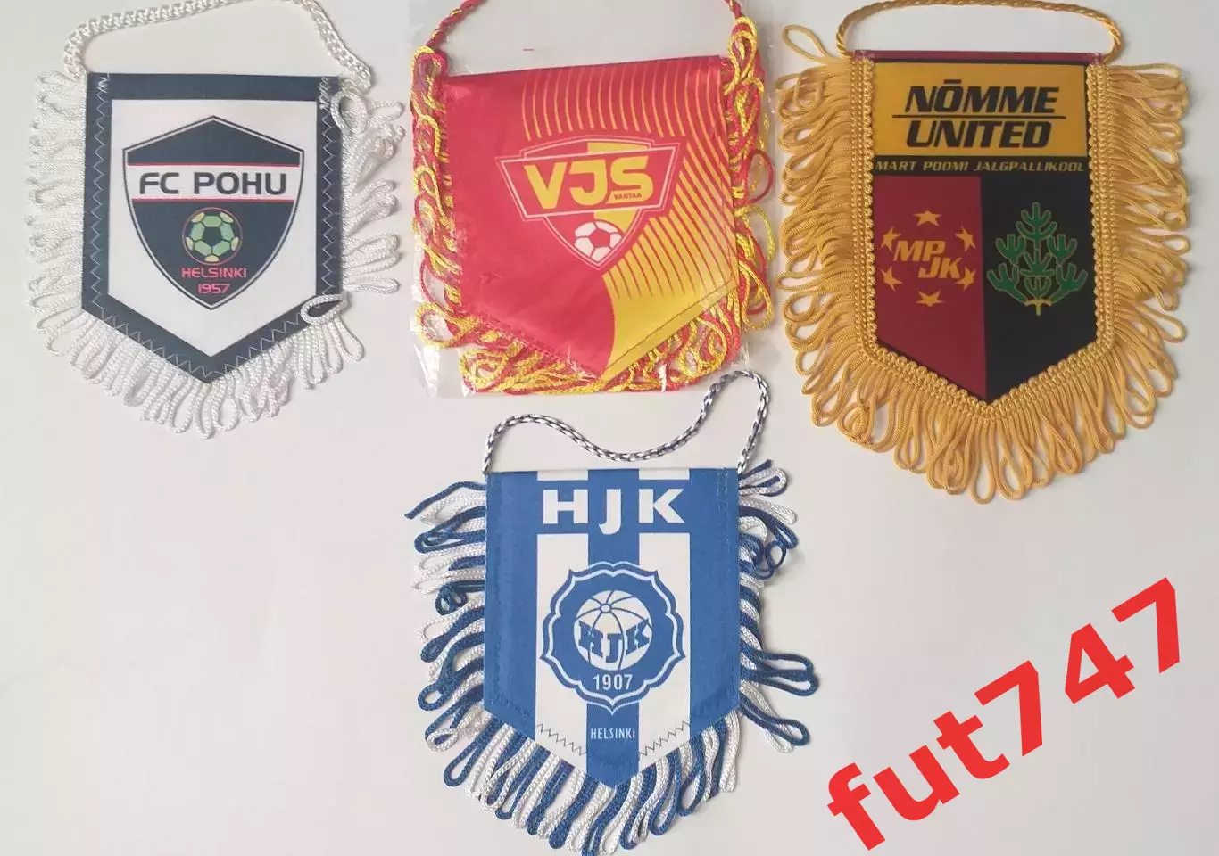 вымпел HJK Финляндия и другие....все двусторонние