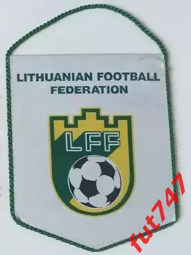 вымпел федерации футбола Литвы