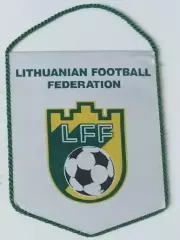 вымпел федерации футбола Литвы