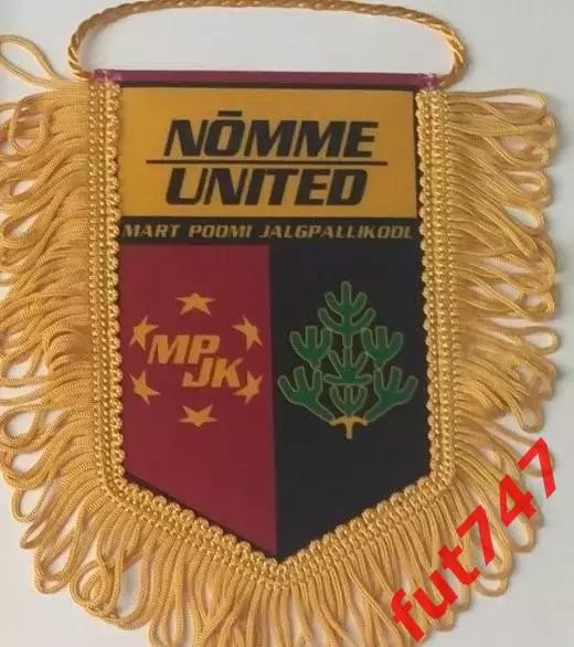 вымпел FC N?mme United ФК «Нымме Юнайтед» Эстония