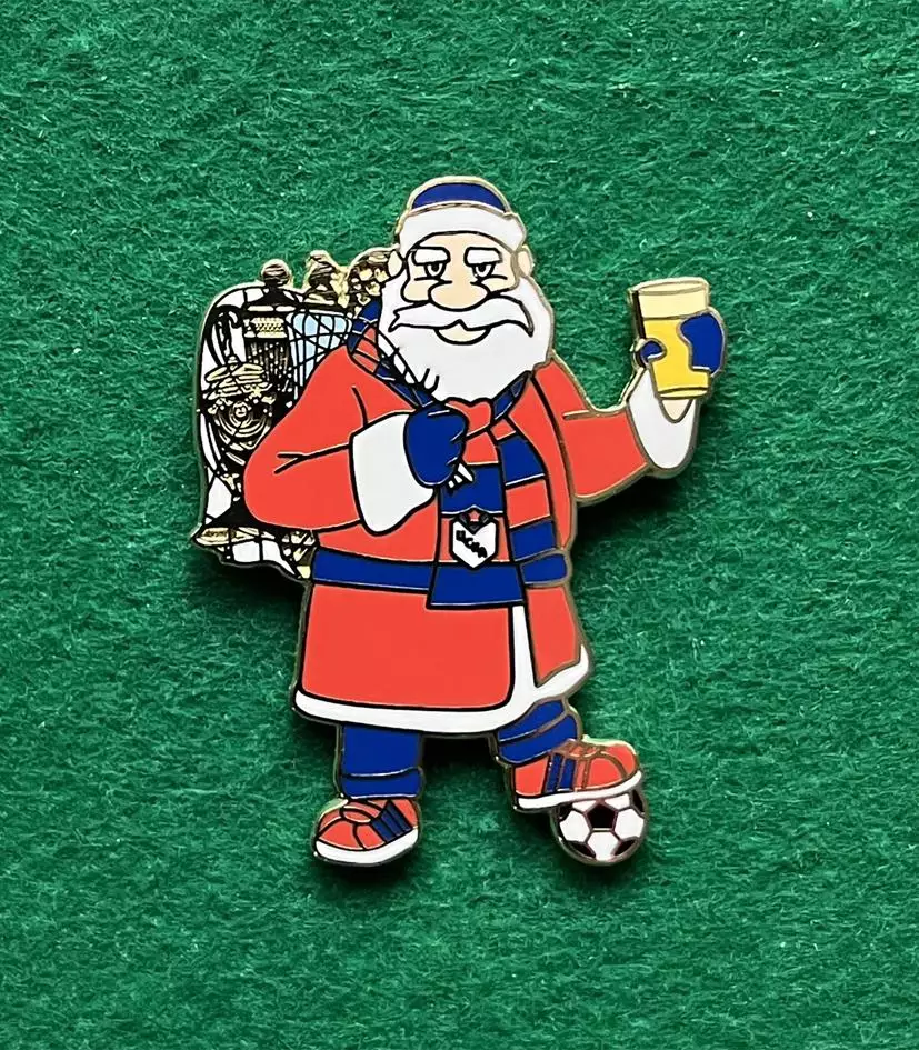 Значок Дед Мороз. ЦСКА