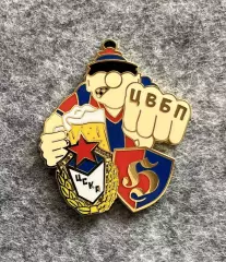 Значок. Фанат ЦСКА. ЦВБП