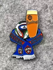 Значок ЦСКА. Футбол & пиво Pilsner