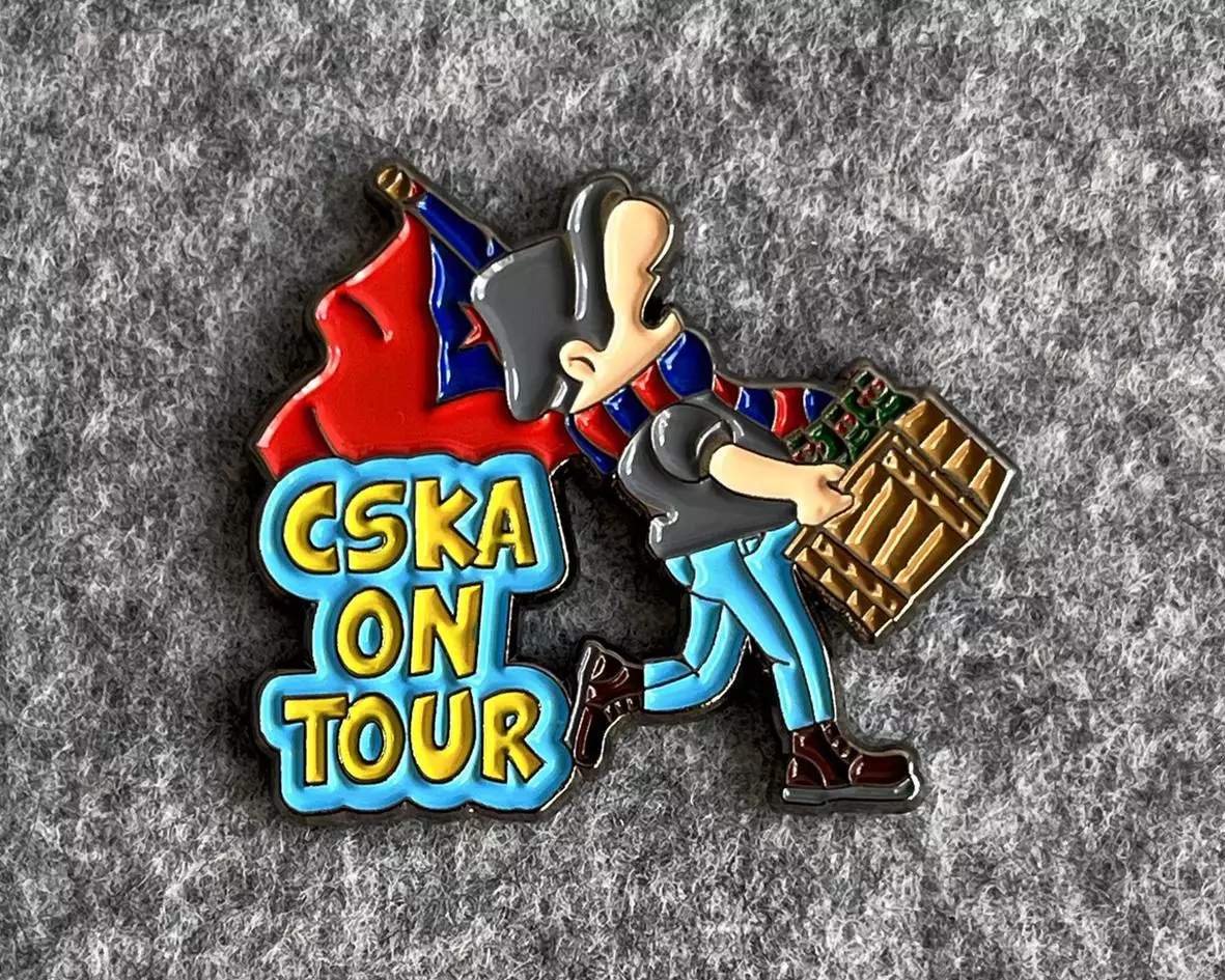 Значок ЦСКА CSKA On Tour