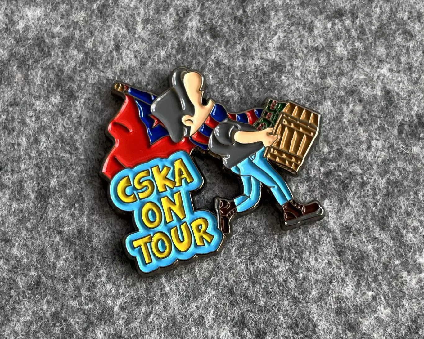 Значок ЦСКА CSKA On Tour 1
